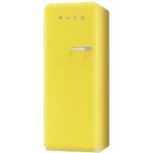 Холодильник Smeg FAB28LG1 жёлтого цвета