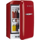 Холодильник Smeg FAB5RRD красного цвета