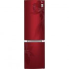 Холодильник LG GA-B499TGRF красного цвета