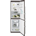 Холодильник Electrolux EN93488MO коричневого цвета