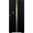 Холодильник четырехдверный Hitachi R-W662PU3GBK
