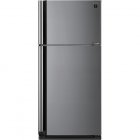 Холодильник Sharp SJ-XE59PMSL с морозильником сверху
