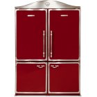 Холодильник Restart FRR020 бордового цвета