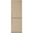 Холодильник LG GA-B379UEDA бежевого цвета