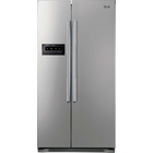 Холодильник LG GW-B207QLQA цвета платиновое серебро