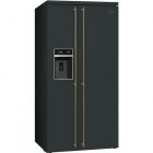 Холодильник Smeg SBS8004AO цвета антрацит