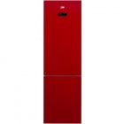 Холодильник Beko RCNK400E20ZGR красного цвета