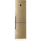 Холодильник LG GA-B489ZVTP золотистого цвета