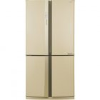 Холодильник Sharp SJ-EX98FBE бежевого цвета