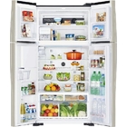 Холодильник Hitachi R-W722PU1GBW коричневого цвета