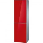 Холодильник Bosch KGN39LR10R красного цвета