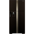 Холодильник Hitachi R-W662PU3GBW коричневого цвета