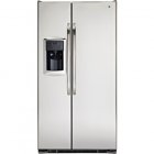 Холодильник General Electric GCE 23 LGYF LS с морозильником сбоку