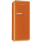 Холодильник Smeg FAB28RO оранжевого цвета
