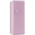 Холодильник Smeg FAB28RRO розового цвета