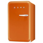 Холодильник Smeg FAB10LO оранжевого цвета