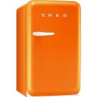 Холодильник Smeg FAB5ROR оранжевого цвета