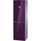 Холодильник Bosch KGN39SA10R филетового цвета