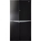 Холодильник LG GC-M257UGBM чёрного цвета