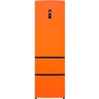 Холодильник Haier A2FE635COJ оранжевого цвета