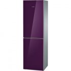 Холодильник Bosch KGN39LA10R филетового цвета
